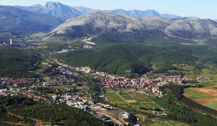 Foto aérea de Guardo