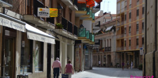 Calles de palencia gente personas centro ciudad