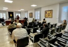 Ayer lunes arrancó en Saldaña un nuevo Programa Mixto de formación y empleo destinado a la rehabilitación y regeneración del Parque Público Javier Cortes, después de los importantes daños sufridos tras las fuertes riadas del pasado año 2019, con el nombre de "REHABILITACIÓN DE EQUIPAMIENTOS, MOBILIARIO URBANO, ESTANCIAS Y VIARIOS EN EL PARQUE JAVIER CORTES".