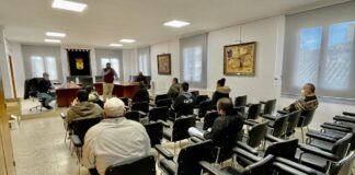 Ayer lunes arrancó en Saldaña un nuevo Programa Mixto de formación y empleo destinado a la rehabilitación y regeneración del Parque Público Javier Cortes, después de los importantes daños sufridos tras las fuertes riadas del pasado año 2019, con el nombre de "REHABILITACIÓN DE EQUIPAMIENTOS, MOBILIARIO URBANO, ESTANCIAS Y VIARIOS EN EL PARQUE JAVIER CORTES".