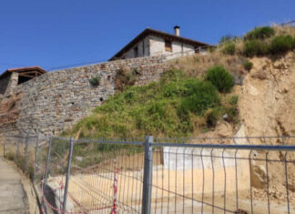 Polentinos actuará en un talud que se vino abajo con el temporal Elsa
