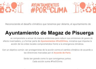 #PalentinosEnLaRed: Magaz primer municipio de Palencia que se suma a la lucha contra la huella de carbono