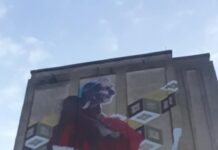 #PalentinosEnLaRed: el silo de Cisneros se convierte en un enorme lienzo