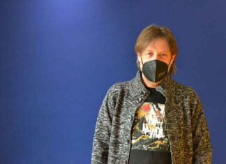 Fran Fernández Asensio, coordinador de la MCIP Fran Gutiérrez director Muestra de Cine Palencia