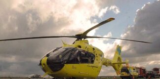 07-04-2019 Helicóptero medicalizado SOCIEDAD CASTILLA Y LEÓN ESPAÑA EUROPA ZAMORA JCYL