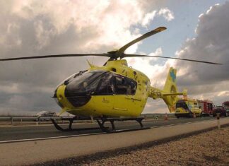 07-04-2019 Helicóptero medicalizado SOCIEDAD CASTILLA Y LEÓN ESPAÑA EUROPA ZAMORA JCYL