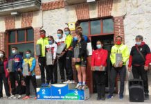 La palentina Emma Pérez, campeona del I Duatlón Sprint de Villagonzalo Pedernales