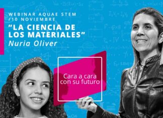 El programa AQUAE STEM arranca su tercera edición para fomentar las vocaciones científicas, técnicas y matemáticas entre las niñas Nuevo-curso-Aquae-STEM_Webinar-DM-Ciencia