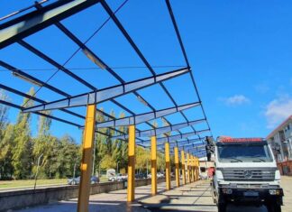 Modernización de la estación de autobuses de Saldaña