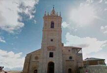Diputación de Palencia e Iberdrola renovarán la iluminación de la iglesia de San Hipólito en Támara de Campos