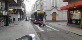 Autobús Urbano en Palencia.