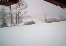 La Aemet activa los avisos amarillos para hoy por nevadas en zonas de montaña de Palencia nieve en la montaña palentina imagen enviada por un lector de palencia en la red