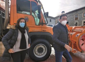 La Diputación de Palencia invierte más de 320.000 euros para dotar a La Pernía de un nuevo camión quitanieves