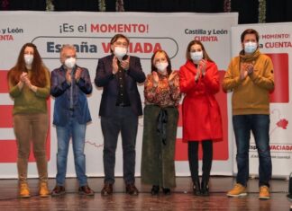 España Vaciada presenta en Ampudia a sus candidatos en CyL: “sabemos de dónde venimos y a quiénes representamos”