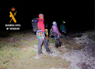 Rescate en Fuente Cobre con riesgo de hipotermia Rescate a montañeros en el Pico Espigüete Guardia Civil de Palencia enero 2022
