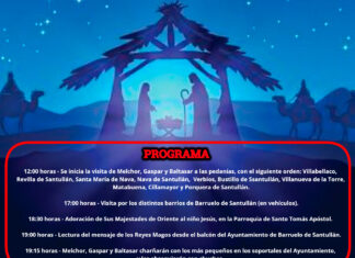 Barruelo adapta su cabalgata de Reyes con visitas y sin carrozas Reyes en Barruelo de Santullán.