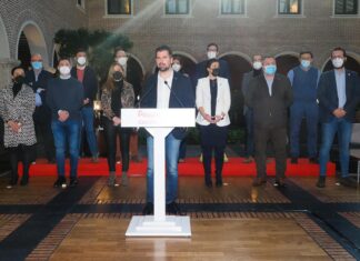 Tudanca (PSOE) quiere convertir la “irresponsabilidad” de Mañueco en “una nueva oportunidad para el cambio” Tudanca