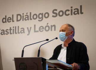 La fuerza del consenso contra la preocupación: así ven los sindicatos la realidad de la automoción Imagen de archivo del secretario general de UGT CyL Faustino Temprano EUROPA PRESS