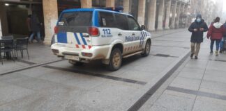 Patrulla de la Policía Local de Palencia