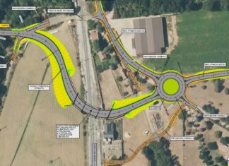 Proyecto de supresión del paso a nivel de Santa María de Mave.