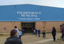 Un euro al día por usarlo y 60 euros al año por colocar publicidad: los precios del pabellón de Barruelo