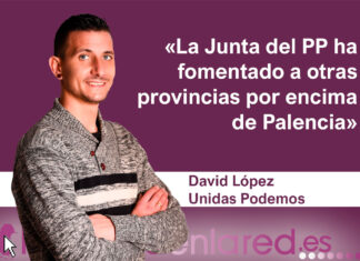 Elecciones en Castilla y León 2022 David López Unidas Podemos Palencia