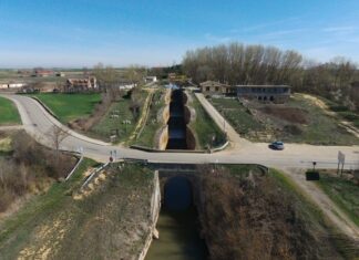 Frómista pide más seguridad para los turistas y vecinos en la cuádruple esclusa