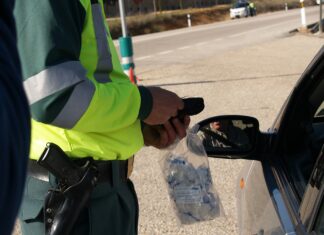 Casi tantos positivos por drogas como por alcoholemia en Palencia