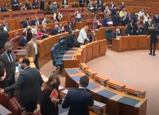 Pleno Cortes Castilla y León - Investidura Mañueco
