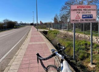 Señalización para proteger a los ciclistas