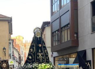 Suspendida de la Procesión de la Soledad de la Virgen de Palencia