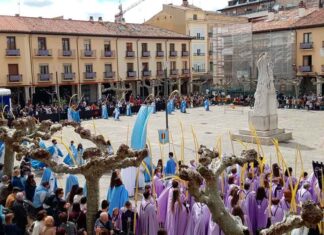 Semana Santa en Palencia: procesiones del Lunes Santo Procesión Domingo de Ramos Semana Santa Palencia 2022