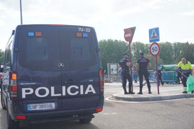Fiesta ITA 2022 polic&iacute;a nacional furg&oacute;n
