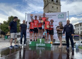 Sicilia e Izquierdo se hacen con el Triatlón de la Diputación en Aguilar de Campoo Circuito de Triatlón de la Diputación de Palencia