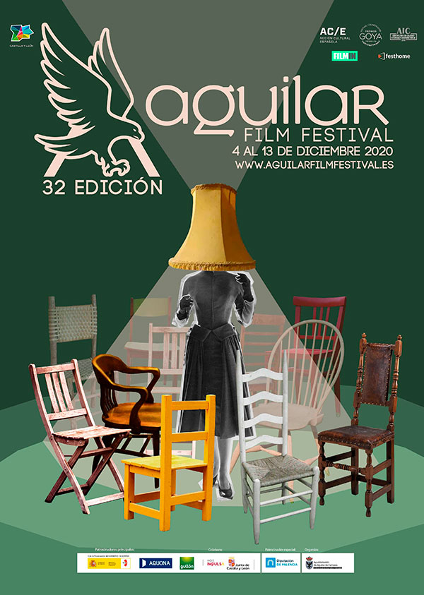 Cartel Aguilar Film Festival 2020 cortos Aguilar Fundación Santa María la real Aguilar