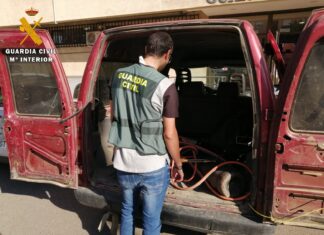 La Guardia Civil de Palencia detiene a dos hombres por cuatro robos de cables y metal Robos Guardia Civil