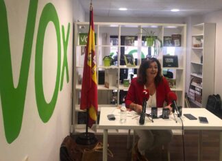 VOX Palencia cuestiona la llegada de los 90 subsaharianos a la ciudad sonia lalanda vox palencia julio 2022