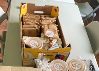 La ONG 'World Central Kitchen' del chef José Andrés suministra comida al operativo que lucha contra el fuego en Santra Cruz del Valle (Ávila)