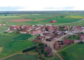Fiestas de San Llorente del Páramo. San Lorenzo 2022. Del 9 al 11 de agosto San Llorente Dron
