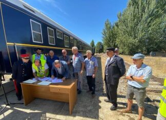 Historia sobre raíles: Venta de Baños preserva su patrimonio ferroviario