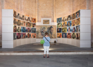 Más de 7.000 personas visitan la exposición “Dos miradas” en Becerril de Campos muestra san pedro cultural