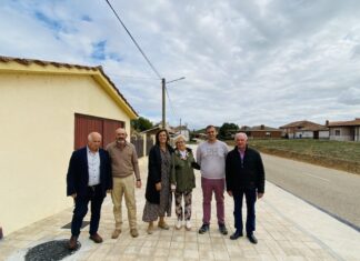 La Diputación de Palencia mejora la travesía de Calahorra de Boedo
