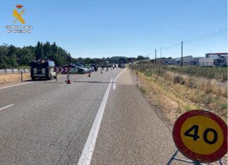 Investigan a conductor de camión en Palencia por positivo en drogas