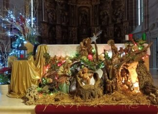 Arranca la Ruta de los Belenes de Aguilar de Campoo