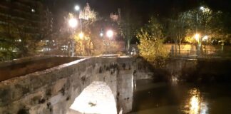 El Carrión cuadruplica su cauce en Palencia en un solo día