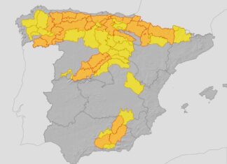 Alerta nevadas norte de Palencia