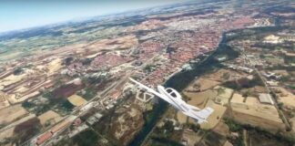 Flight simulator Palencia