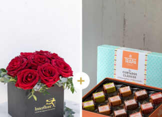 Flores-chocolate-San-Valentín