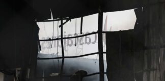 Incendio en la fábrica de Cascajares en Dueñas (Palencia) - Brágimo (ICAL)