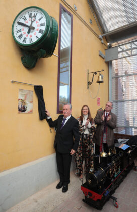 Inauguraci&oacute;n del Museo del Ferrocarril en Venta de Ba&ntilde;os (Palencia)